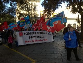 Sciopero generale provinciale 12/12/2014