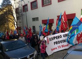 Sciopero generale provinciale 12/12/2014