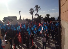 Sciopero Generale CGIL UIL 12 12 2014 Cagliari