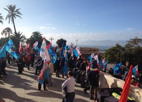 Sciopero Generale CGIL UIL 12 12 2014 Cagliari