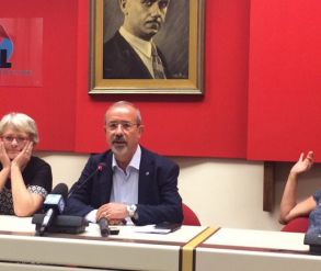 Riunione delle Segreterie unitarie di CGIL, CISL, UIL, per Barbagallo 